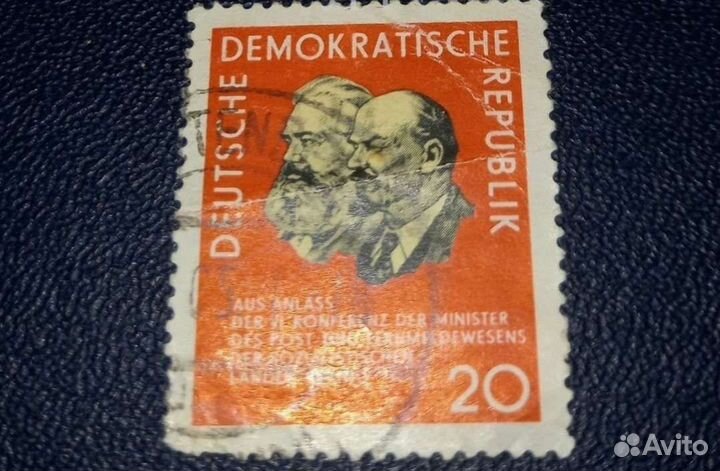 Почтовые марки Гдр