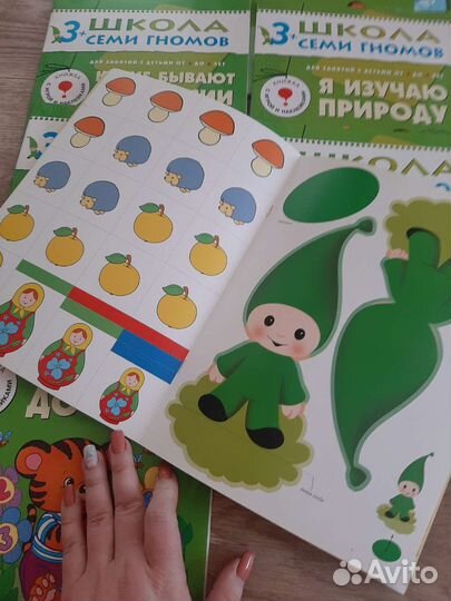 Годовой курс школы семи гномов с 3 до4 лет