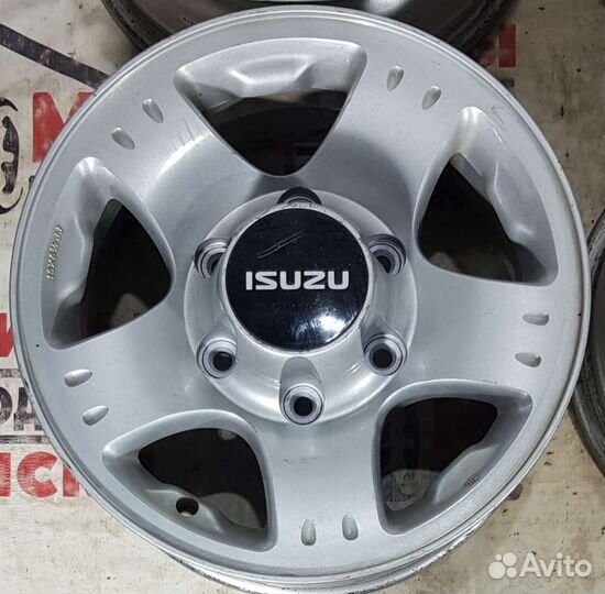 Диски, колеса, литые Isuzu r15; 6x139,7; цо 100,5