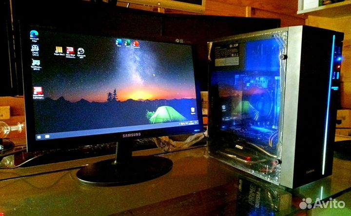 Мощный Игровой Пк intel i5 3570 + монитор