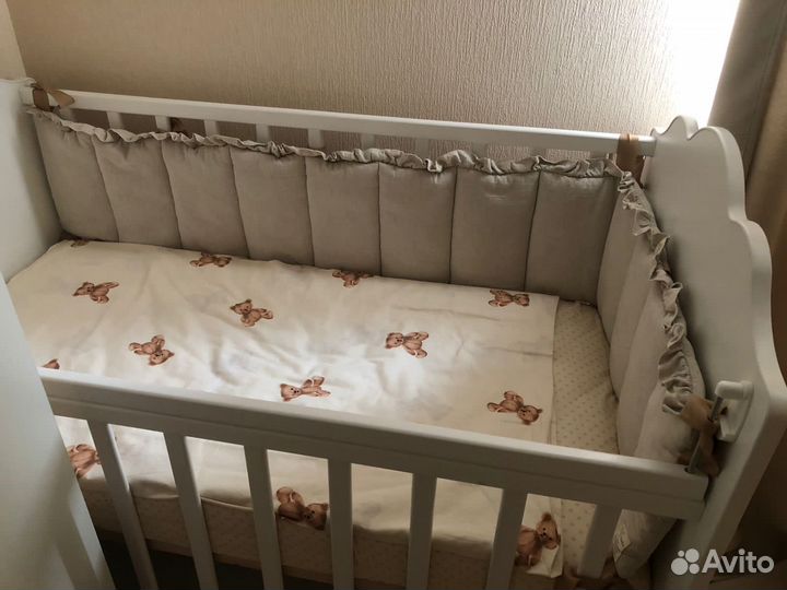 Бортики в кроватку