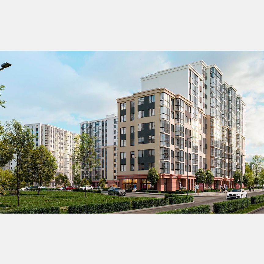 1-к. квартира, 33,6 м², 6/12 эт.