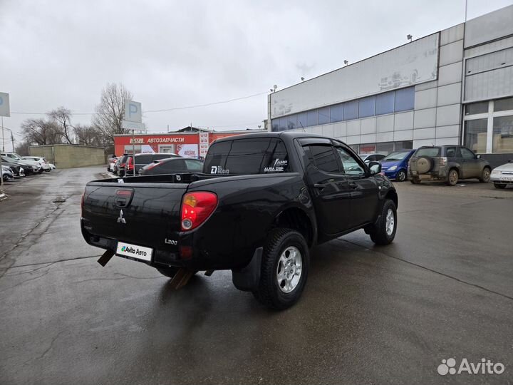 Mitsubishi L200 2.5 МТ, 2010, 276 000 км