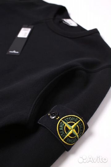 Stone island свитшот black