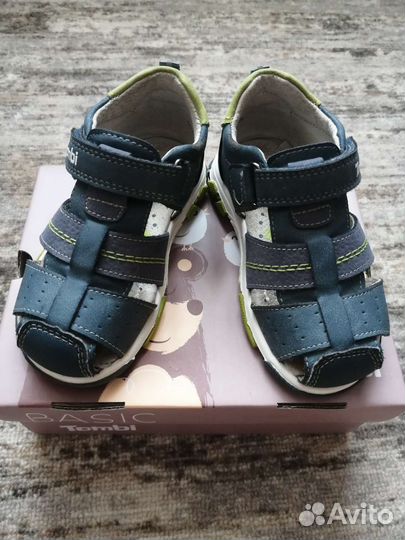 Сандали для мальчика размер 24