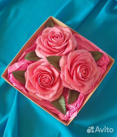 Розы из шоколада, подарок учителю или воспитателю