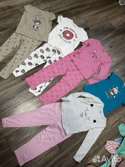 Вещи пакетом для девочки 122-128