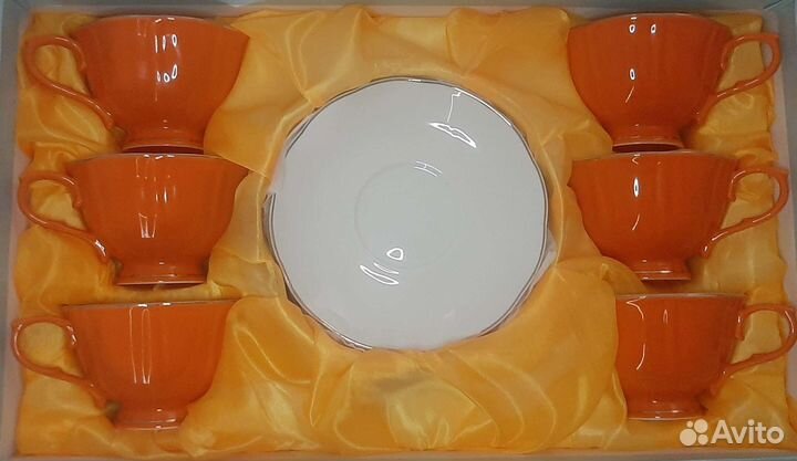 Набор чайный - столовый сервиз на 6 персон, 12 пр
