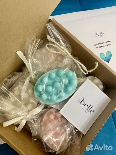 Массажное мыло с люфой