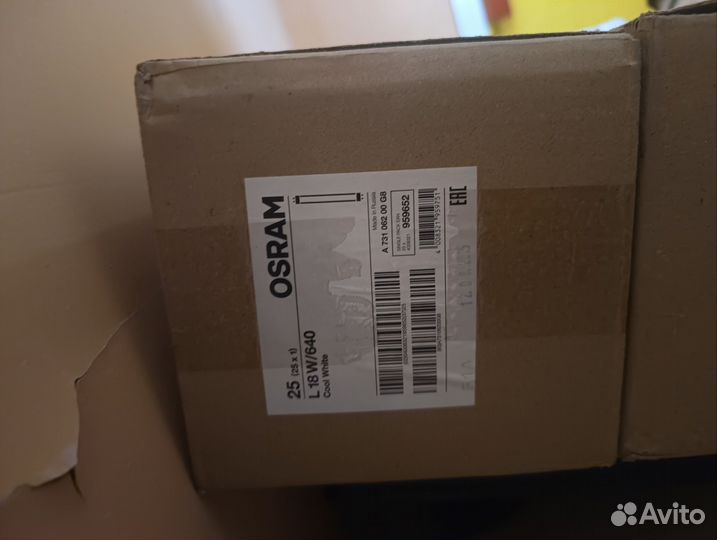 Лампа Osram L18w/640