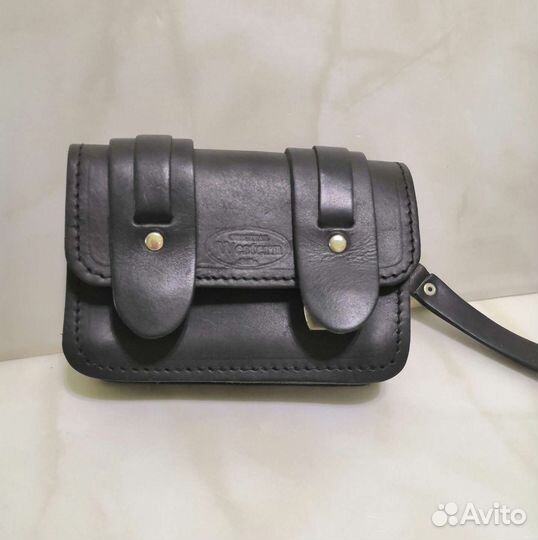 Барсетка кожаная мужская