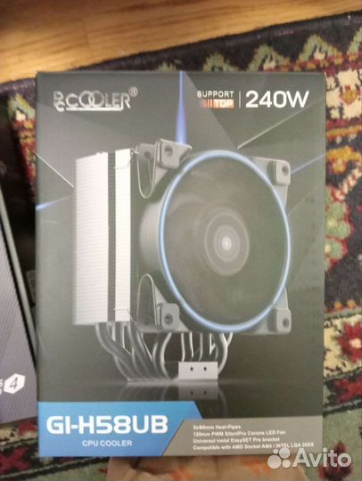 Кулер для процессора pccooler GI-H58UB corona B