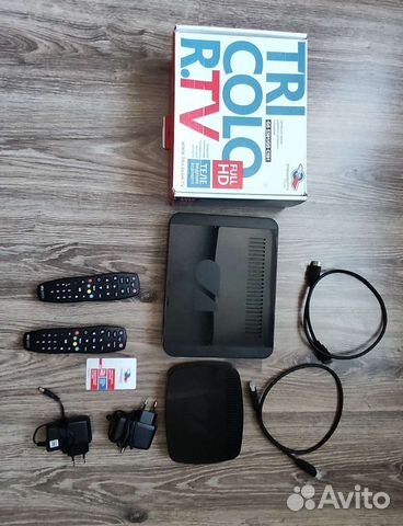 Комплект спутникового телевидения триколор на 2 тв