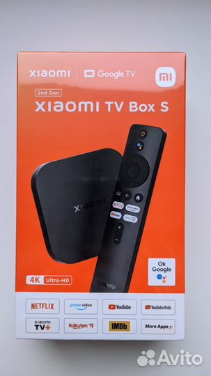Новая Xiaomi Mi TV Box S 2 Gen (глобальная версия)