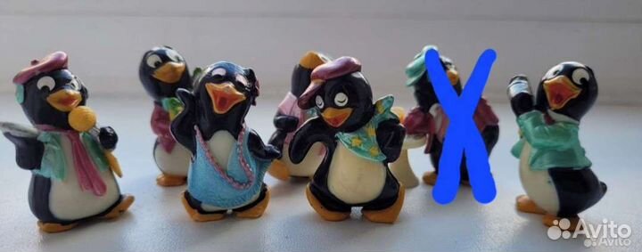 Фигурки киндер из 90-х