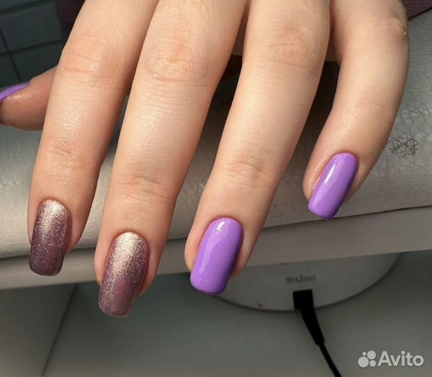 Маникюр с покрытием гель-лаком