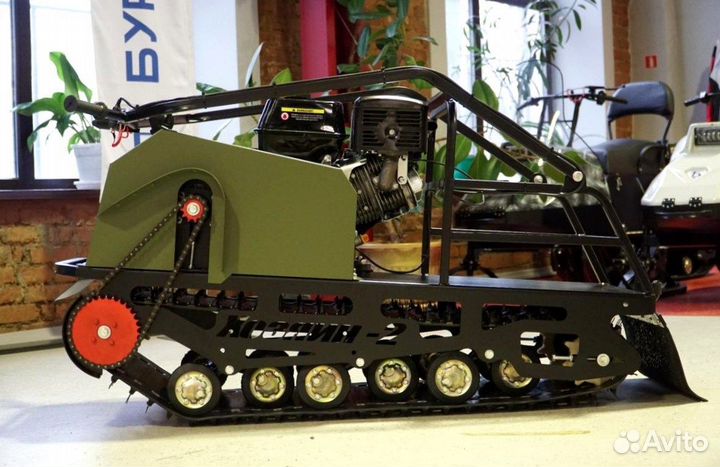 Мотобуксировщик Бурлак М2 Хозяин-1 15 л.с