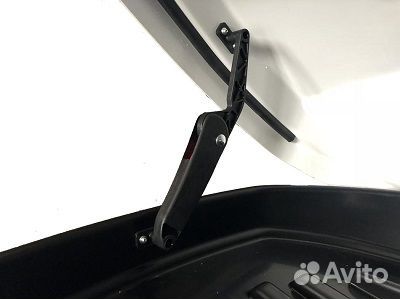 Бокс багажный ED Магнум 390 черный карбон