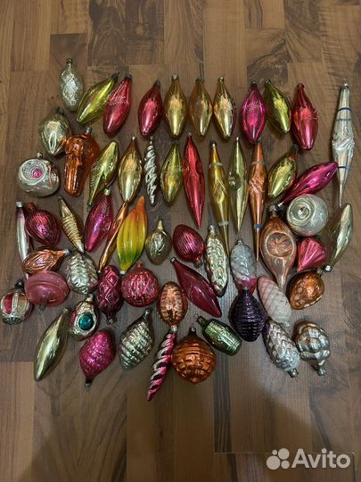 Елочные игрушки СССР