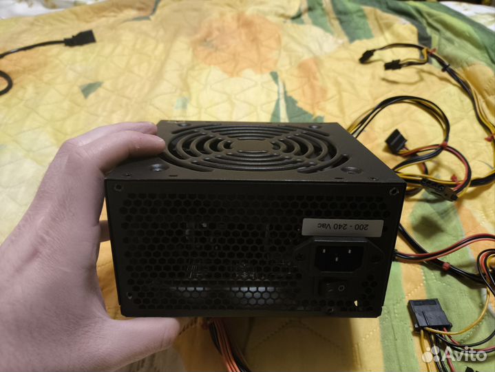 Блок питания aerocool vx plus 500w