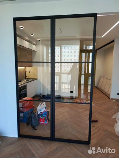Перегородки раздвижные межкомнатные на заказ