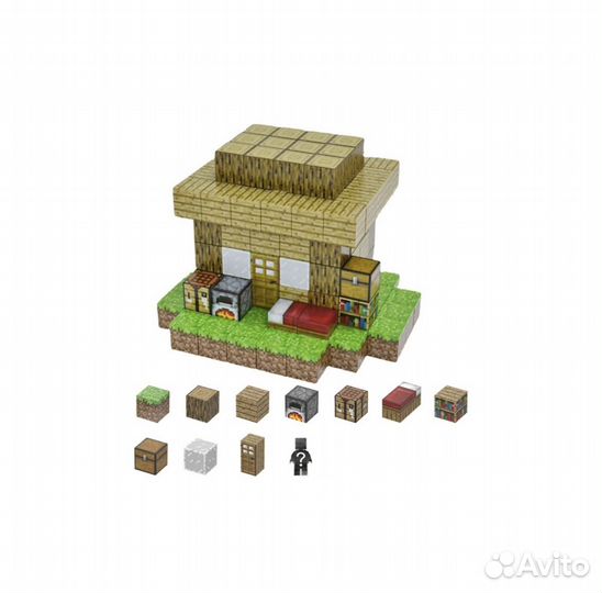 Магнитный конструктор Minecraft