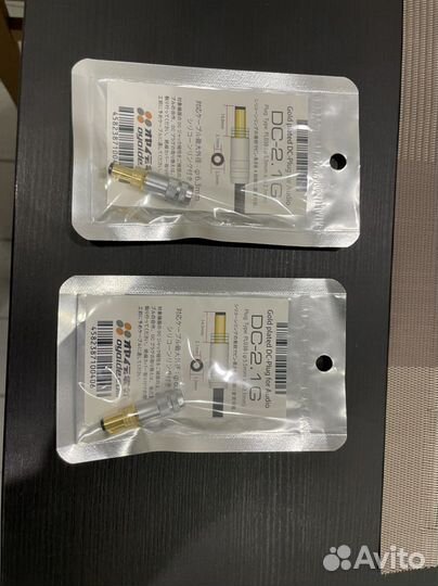 RCA разъемы WBT-0144, DC разъёмы Oyaide DC-2.1G