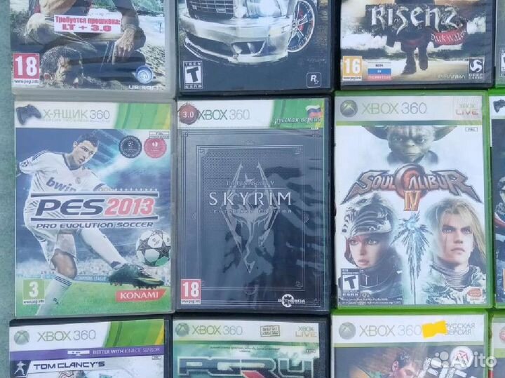 Игры диски на xbox 360