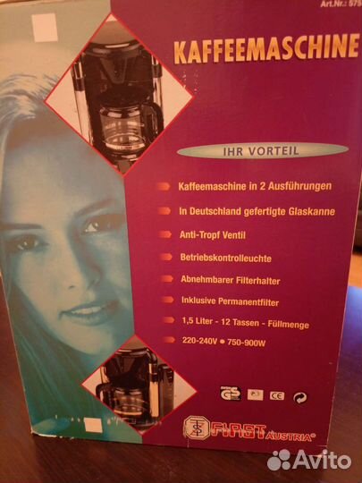 Кофеварка First austria