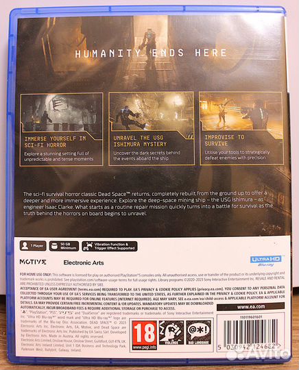 Игра для Playstation ps5 Dead space