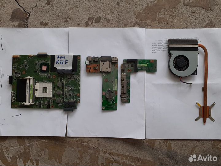 Материнская плата K52F