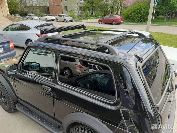 Багажник на крышу Lux Hunter, черный