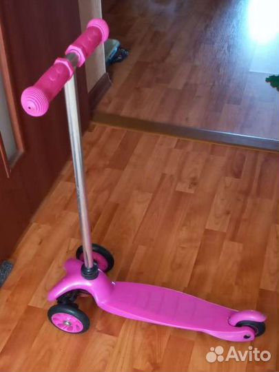 Самокат детский трехколесный бу