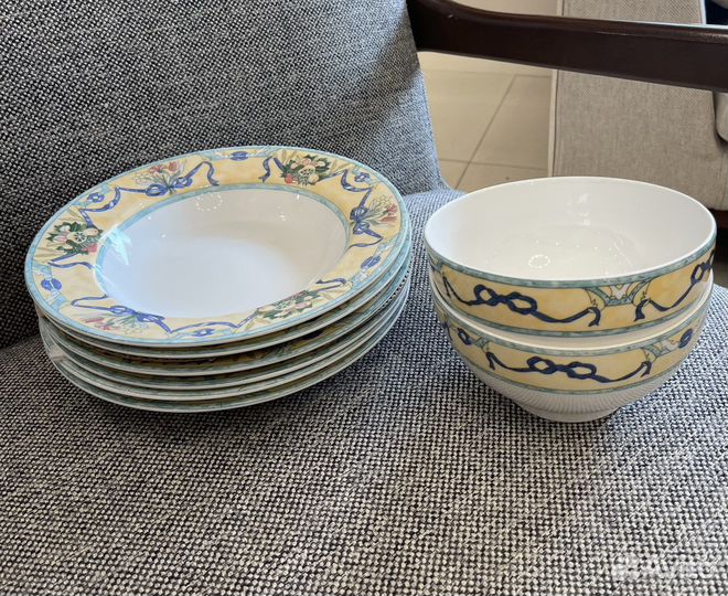 Тарелки суповые villeroy boch castellina