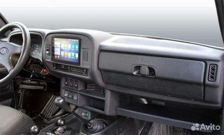 Панель приборов комфорт Нива урбан 2din