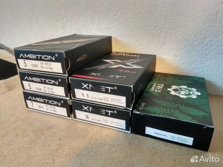 Набор картриджей для тату машинок