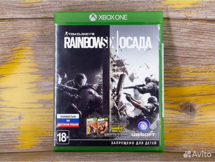 Диск для Xbox One Tom Clancy's Rainbow Six Осада