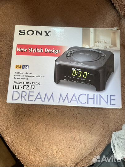 Часы радио sony