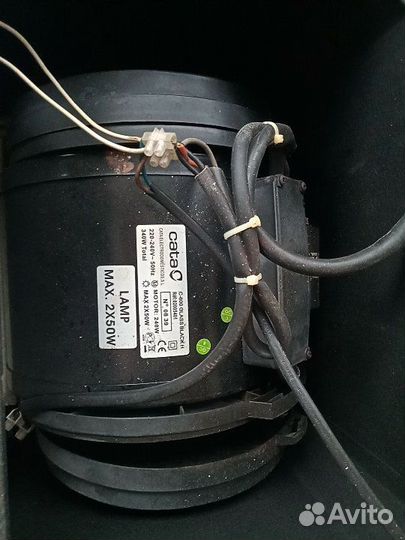 Вытяжка cata C 600 черная б/у