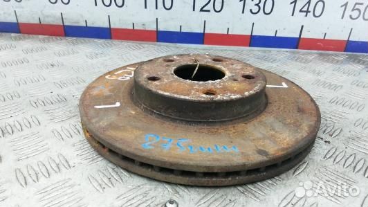 Диск тормозной передний toyota corolla E15 (8DN26N