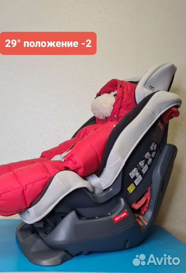 Автокресло от 9-25кг Carmate swing moon (Япония)