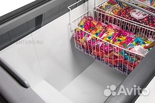 Ларь морозильный со стеклом