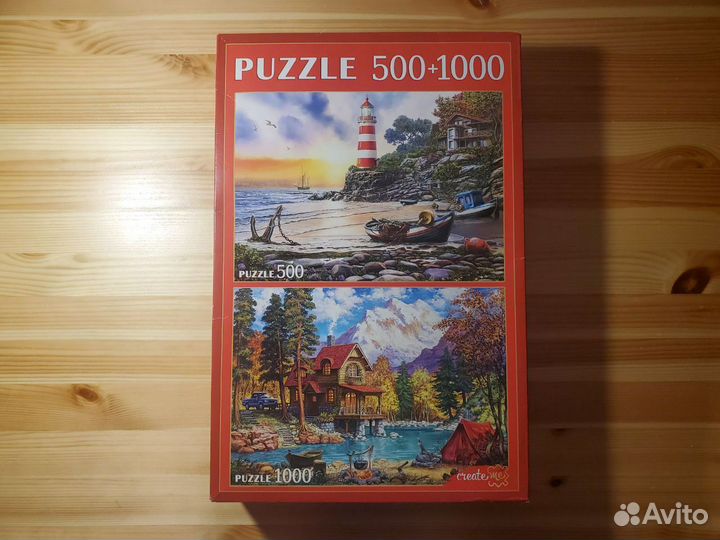 Пазлы 500 + 1000