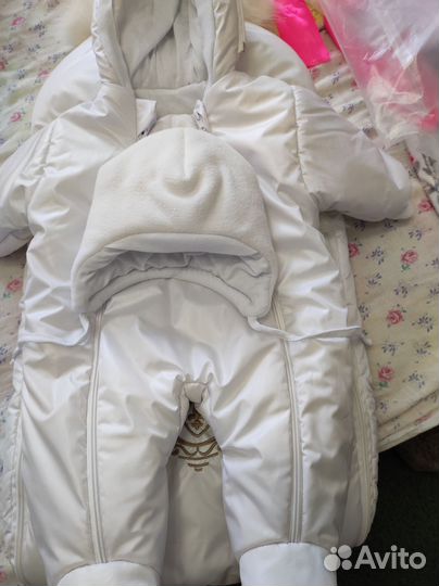 Конверт на выписку для девочки зима