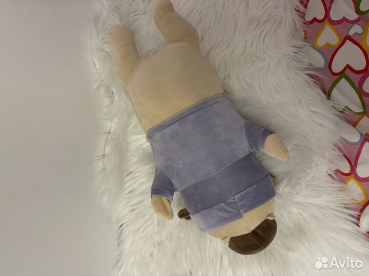 Игрушка мопс 50 см