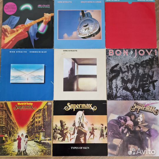 Dire straits#BON jovi# supermax #