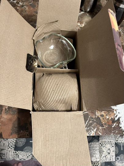 Креманки яблоко стекло