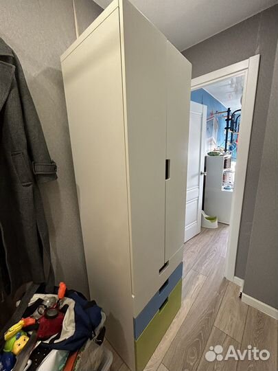 Шкаф и стеллаж Икеа стува для детской