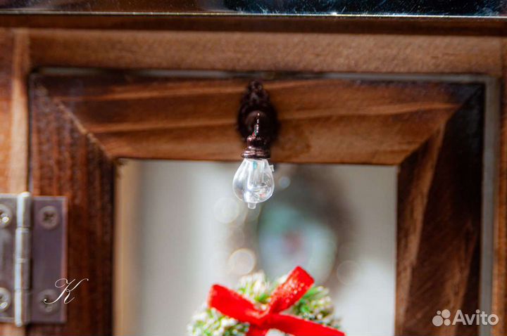 Фонарь декоративный (серебро)