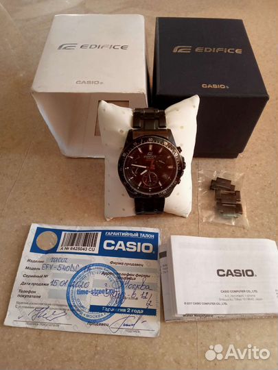 Часы мужские casio edifce